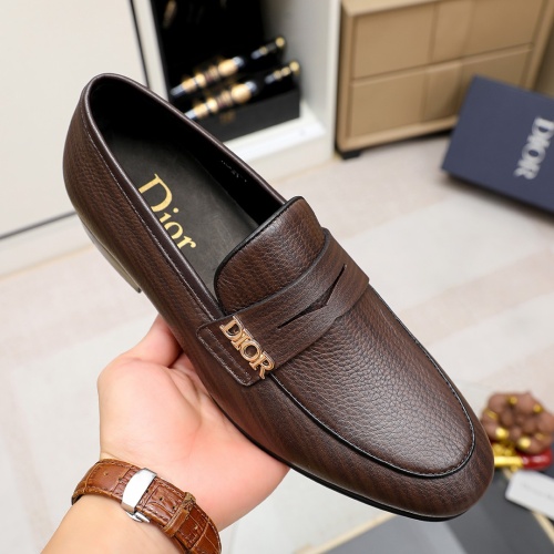 Cheap Christian Dior Leather Shoes For Men #1209554 Replica Wholesale [$80.00 USD] [ITEM#1209554] on Replica Christian Dior Leather Shoes