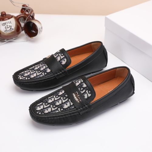 Cheap Christian Dior Leather Shoes For Men #1209556 Replica Wholesale [$72.00 USD] [ITEM#1209556] on Replica Christian Dior Leather Shoes