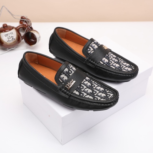 Cheap Christian Dior Leather Shoes For Men #1209556 Replica Wholesale [$72.00 USD] [ITEM#1209556] on Replica Christian Dior Leather Shoes