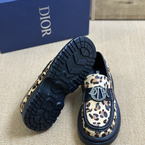 Cheap Christian Dior Leather Shoes For Men #1209558 Replica Wholesale [$130.00 USD] [ITEM#1209558] on Replica Christian Dior Leather Shoes