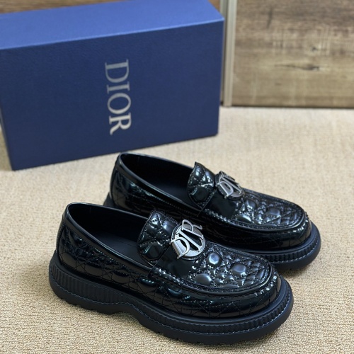 Cheap Christian Dior Leather Shoes For Men #1209560 Replica Wholesale [$130.00 USD] [ITEM#1209560] on Replica Christian Dior Leather Shoes