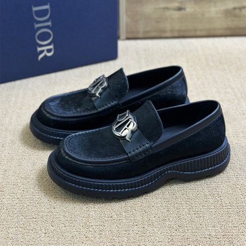 Cheap Christian Dior Leather Shoes For Men #1209561 Replica Wholesale [$130.00 USD] [ITEM#1209561] on Replica Christian Dior Leather Shoes