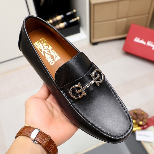 Cheap Salvatore Ferragamo Leather Shoes For Men #1209567 Replica Wholesale [$68.00 USD] [ITEM#1209567] on Replica Salvatore Ferragamo Leather Shoes