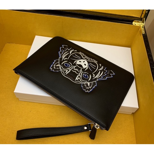 Cheap Kenzo AAA Man Wallets #1209573 Replica Wholesale [$52.00 USD] [ITEM#1209573] on Replica Kenzo AAA Man Wallets