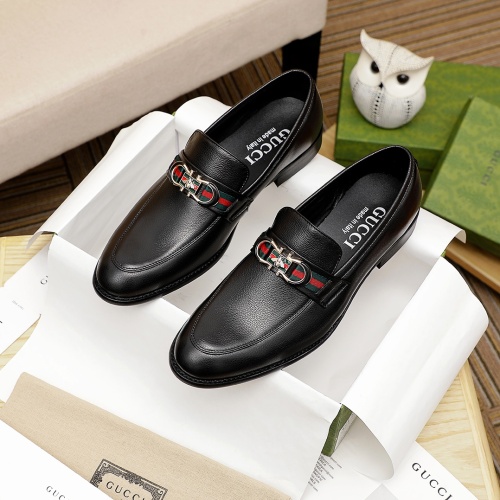 Cheap Gucci Oxfords Shoes For Men #1209581 Replica Wholesale [$76.00 USD] [ITEM#1209581] on Replica Gucci Oxfords Shoes