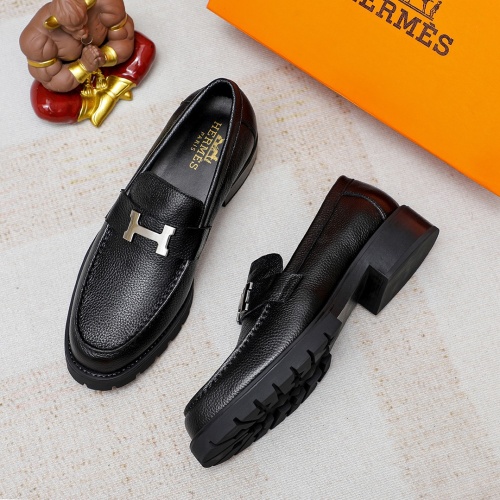 Cheap Hermes Leather Shoes For Men #1209637 Replica Wholesale [$82.00 USD] [ITEM#1209637] on Replica Hermes Leather Shoes