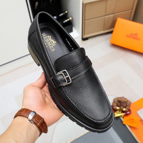 Cheap Hermes Leather Shoes For Men #1209641 Replica Wholesale [$82.00 USD] [ITEM#1209641] on Replica Hermes Leather Shoes