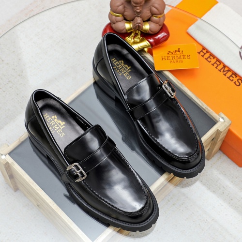 Cheap Hermes Leather Shoes For Men #1209642 Replica Wholesale [$82.00 USD] [ITEM#1209642] on Replica Hermes Leather Shoes