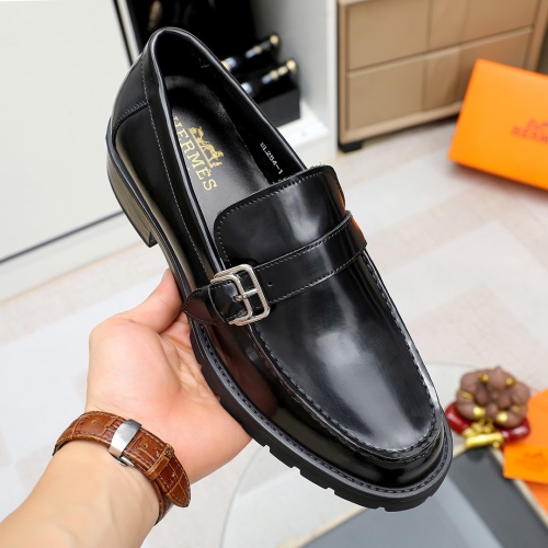 Cheap Hermes Leather Shoes For Men #1209642 Replica Wholesale [$82.00 USD] [ITEM#1209642] on Replica Hermes Leather Shoes