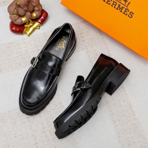 Cheap Hermes Leather Shoes For Men #1209642 Replica Wholesale [$82.00 USD] [ITEM#1209642] on Replica Hermes Leather Shoes