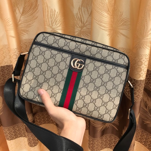 Cheap Gucci AAA Man Messenger Bags #1209660 Replica Wholesale [$88.00 USD] [ITEM#1209660] on Replica Gucci AAA Man Messenger Bags