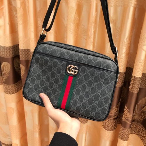 Cheap Gucci AAA Man Messenger Bags #1209661 Replica Wholesale [$88.00 USD] [ITEM#1209661] on Replica 