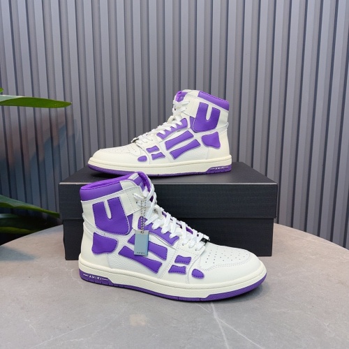 Cheap Amiri High Tops Shoes For Women #1209761 Replica Wholesale [$115.00 USD] [ITEM#1209761] on Replica Amiri High Tops Shoes