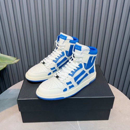 Cheap Amiri High Tops Shoes For Men #1209766 Replica Wholesale [$115.00 USD] [ITEM#1209766] on Replica Amiri High Tops Shoes