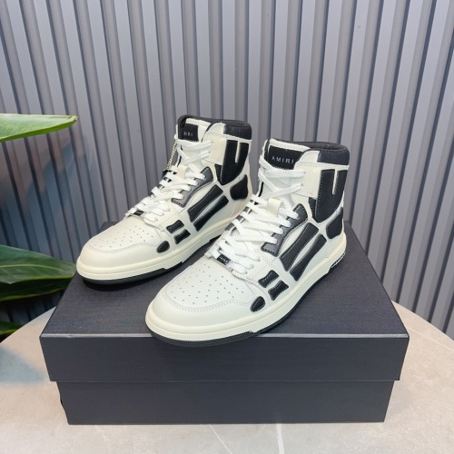 Cheap Amiri High Tops Shoes For Men #1209767 Replica Wholesale [$115.00 USD] [ITEM#1209767] on Replica Amiri High Tops Shoes