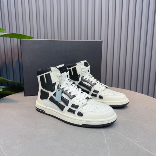 Cheap Amiri High Tops Shoes For Men #1209767 Replica Wholesale [$115.00 USD] [ITEM#1209767] on Replica Amiri High Tops Shoes