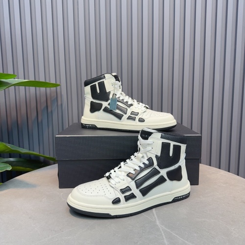 Cheap Amiri High Tops Shoes For Men #1209767 Replica Wholesale [$115.00 USD] [ITEM#1209767] on Replica Amiri High Tops Shoes