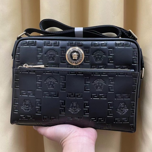 Cheap Versace AAA Man Messenger Bags #1209806 Replica Wholesale [$92.00 USD] [ITEM#1209806] on Replica Versace AAA Man Messenger Bags