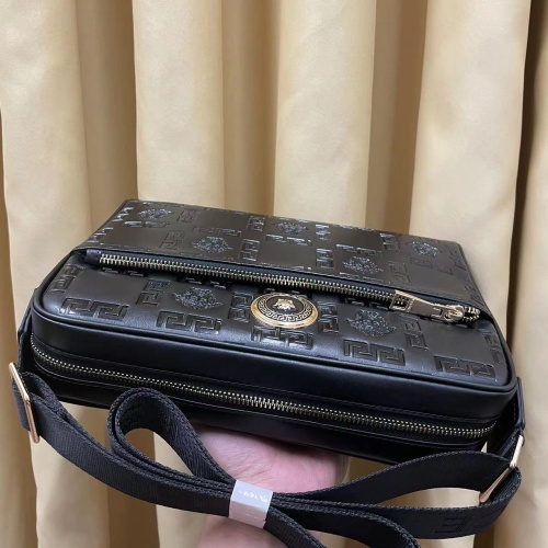 Cheap Versace AAA Man Messenger Bags #1209806 Replica Wholesale [$92.00 USD] [ITEM#1209806] on Replica Versace AAA Man Messenger Bags