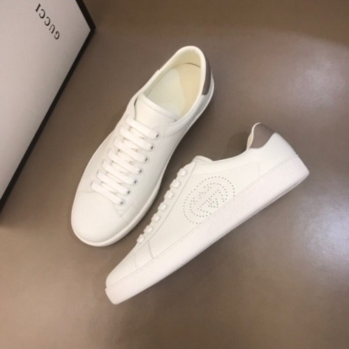 Cheap Gucci Casual Shoes For Men #1209825 Replica Wholesale [$72.00 USD] [ITEM#1209825] on Replica Gucci Casual Shoes