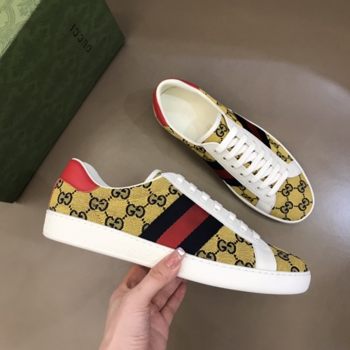 Cheap Gucci Casual Shoes For Men #1209861 Replica Wholesale [$68.00 USD] [ITEM#1209861] on Replica Gucci Casual Shoes