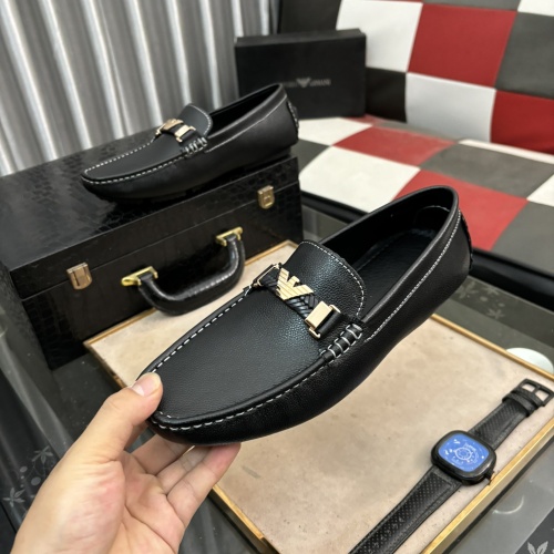 Cheap Armani Leather Shoes For Men #1209879 Replica Wholesale [$72.00 USD] [ITEM#1209879] on Replica Armani Leather Shoes