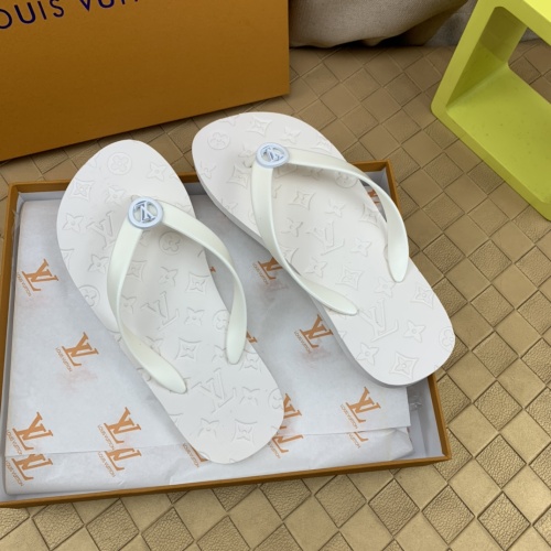 Cheap Louis Vuitton Slippers For Men #1209887 Replica Wholesale [$45.00 USD] [ITEM#1209887] on Replica Louis Vuitton Slippers