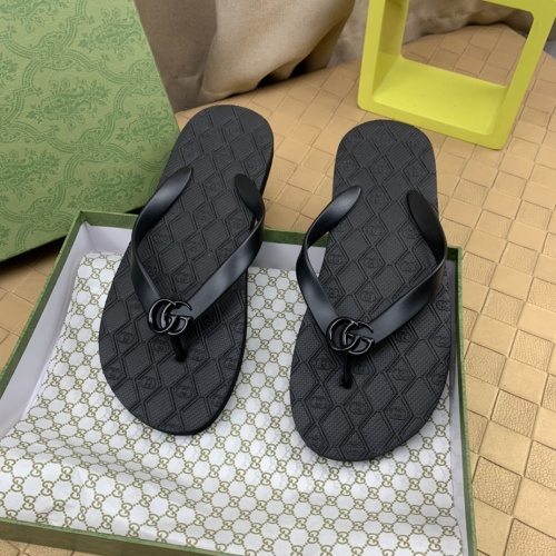 Cheap Gucci Slippers For Men #1209899 Replica Wholesale [$45.00 USD] [ITEM#1209899] on Replica Gucci Slippers