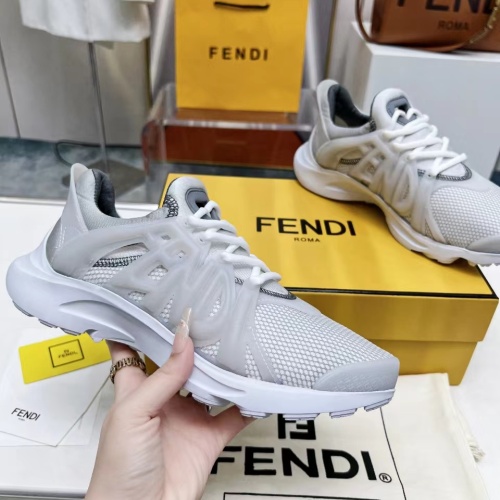 Cheap Fendi Casual Shoes For Men #1209900 Replica Wholesale [$100.00 USD] [ITEM#1209900] on Replica Fendi Casual Shoes