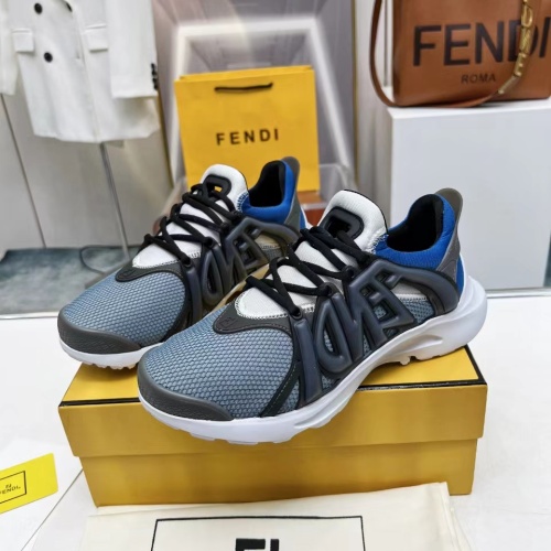 Cheap Fendi Casual Shoes For Men #1209902 Replica Wholesale [$100.00 USD] [ITEM#1209902] on Replica Fendi Casual Shoes