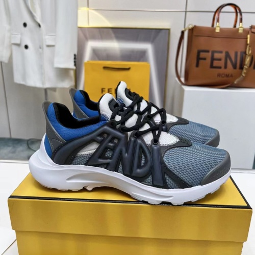 Cheap Fendi Casual Shoes For Men #1209902 Replica Wholesale [$100.00 USD] [ITEM#1209902] on Replica Fendi Casual Shoes