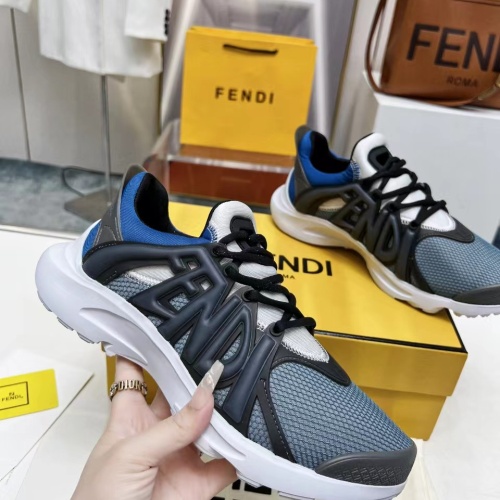 Cheap Fendi Casual Shoes For Men #1209902 Replica Wholesale [$100.00 USD] [ITEM#1209902] on Replica Fendi Casual Shoes