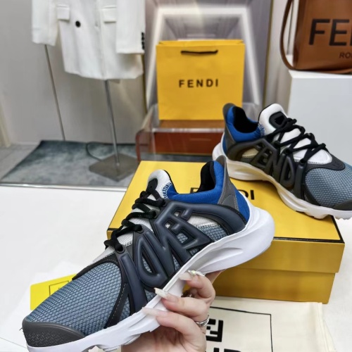 Cheap Fendi Casual Shoes For Men #1209902 Replica Wholesale [$100.00 USD] [ITEM#1209902] on Replica Fendi Casual Shoes