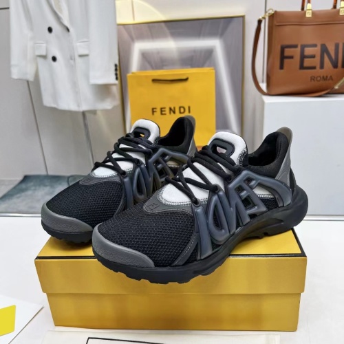 Cheap Fendi Casual Shoes For Men #1209903 Replica Wholesale [$100.00 USD] [ITEM#1209903] on Replica Fendi Casual Shoes