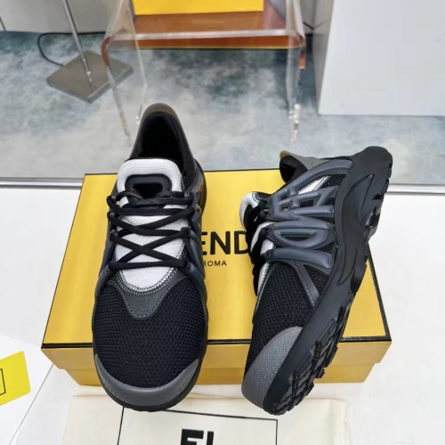 Cheap Fendi Casual Shoes For Men #1209903 Replica Wholesale [$100.00 USD] [ITEM#1209903] on Replica Fendi Casual Shoes