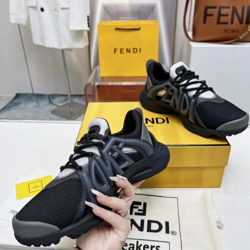 Cheap Fendi Casual Shoes For Men #1209903 Replica Wholesale [$100.00 USD] [ITEM#1209903] on Replica Fendi Casual Shoes