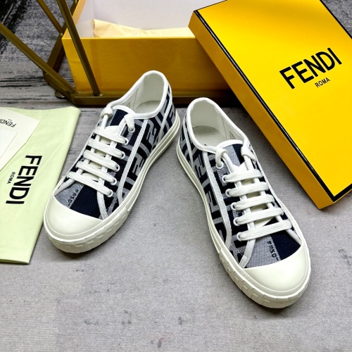 Cheap Fendi Casual Shoes For Men #1209904 Replica Wholesale [$85.00 USD] [ITEM#1209904] on Replica Fendi Casual Shoes