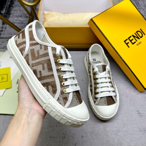 Cheap Fendi Casual Shoes For Men #1209906 Replica Wholesale [$85.00 USD] [ITEM#1209906] on Replica Fendi Casual Shoes