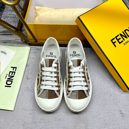 Cheap Fendi Casual Shoes For Men #1209906 Replica Wholesale [$85.00 USD] [ITEM#1209906] on Replica Fendi Casual Shoes