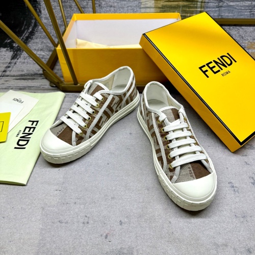 Cheap Fendi Casual Shoes For Men #1209906 Replica Wholesale [$85.00 USD] [ITEM#1209906] on Replica Fendi Casual Shoes