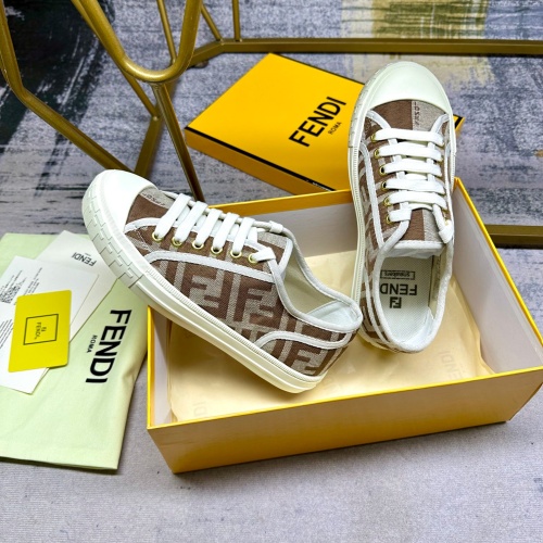 Cheap Fendi Casual Shoes For Women #1209907 Replica Wholesale [$82.00 USD] [ITEM#1209907] on Replica Fendi Casual Shoes