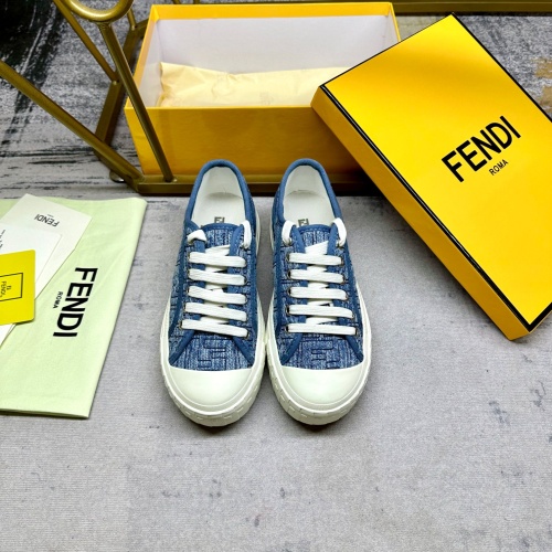 Cheap Fendi Casual Shoes For Women #1209913 Replica Wholesale [$85.00 USD] [ITEM#1209913] on Replica Fendi Casual Shoes