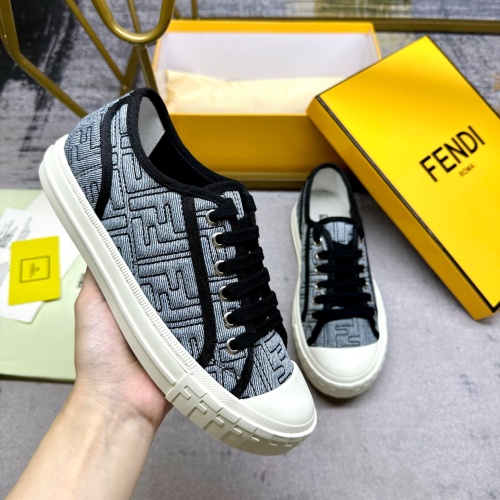 Cheap Fendi Casual Shoes For Men #1209914 Replica Wholesale [$88.00 USD] [ITEM#1209914] on Replica Fendi Casual Shoes