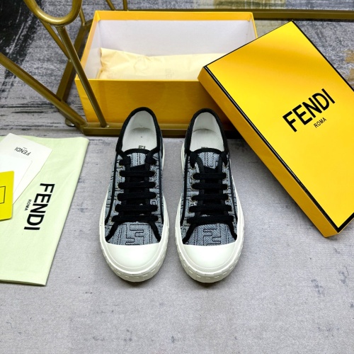 Cheap Fendi Casual Shoes For Men #1209914 Replica Wholesale [$88.00 USD] [ITEM#1209914] on Replica Fendi Casual Shoes