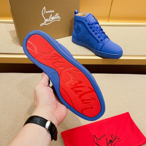 Cheap Christian Louboutin High Top Shoes For Men #1209931 Replica Wholesale [$80.00 USD] [ITEM#1209931] on Replica Christian Louboutin High Top Shoes