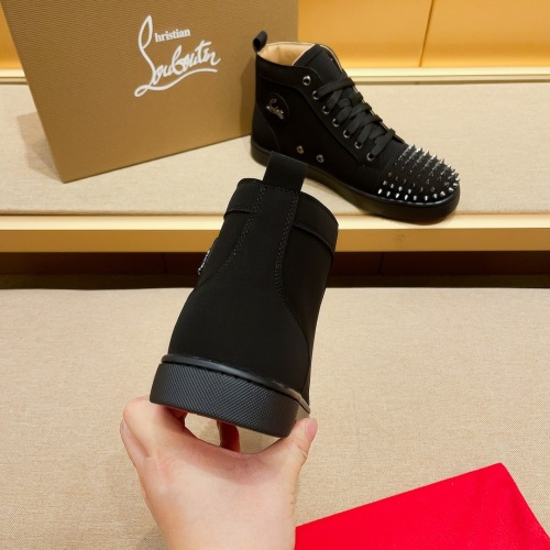 Cheap Christian Louboutin High Top Shoes For Men #1209936 Replica Wholesale [$85.00 USD] [ITEM#1209936] on Replica Christian Louboutin High Top Shoes