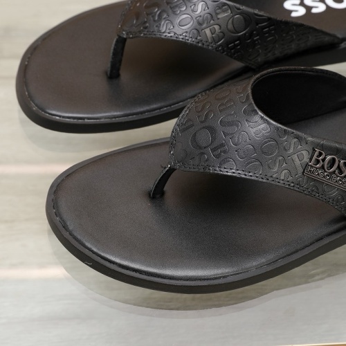 Cheap Boss Slippers For Men #1209939 Replica Wholesale [$64.00 USD] [ITEM#1209939] on Replica Boss Slippers