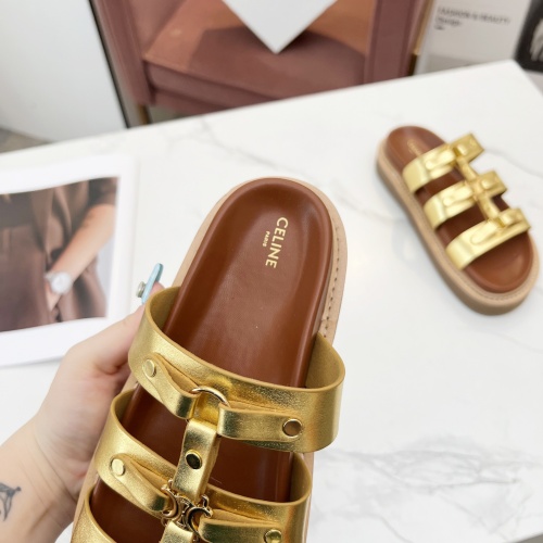 Cheap Celine Slippers For Women #1209941 Replica Wholesale [$85.00 USD] [ITEM#1209941] on Replica Celine Slippers