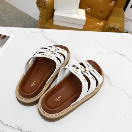 Cheap Celine Slippers For Women #1209942 Replica Wholesale [$85.00 USD] [ITEM#1209942] on Replica Celine Slippers