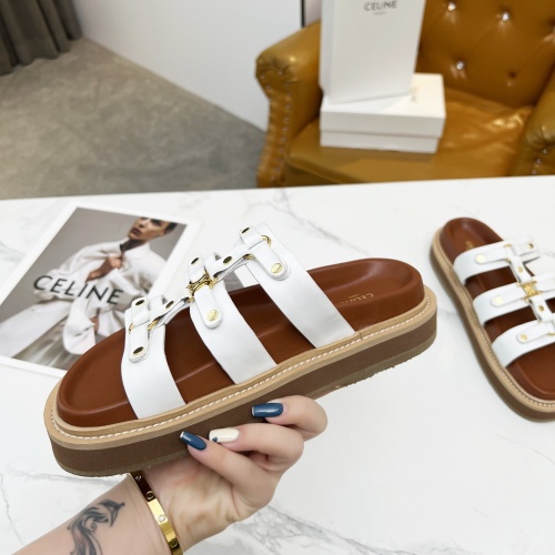 Cheap Celine Slippers For Women #1209942 Replica Wholesale [$85.00 USD] [ITEM#1209942] on Replica Celine Slippers